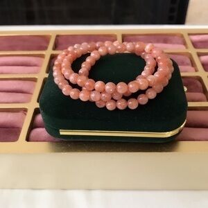 COPY - GOLDEN STRAWBERRY QUARTZ BRACELET (TOP GRADE)